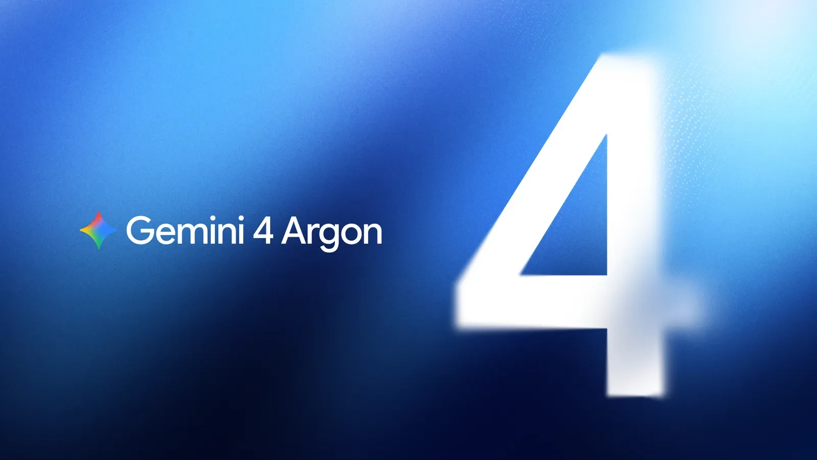 Google 发布 Gemini 4 Argon 的原始封面。